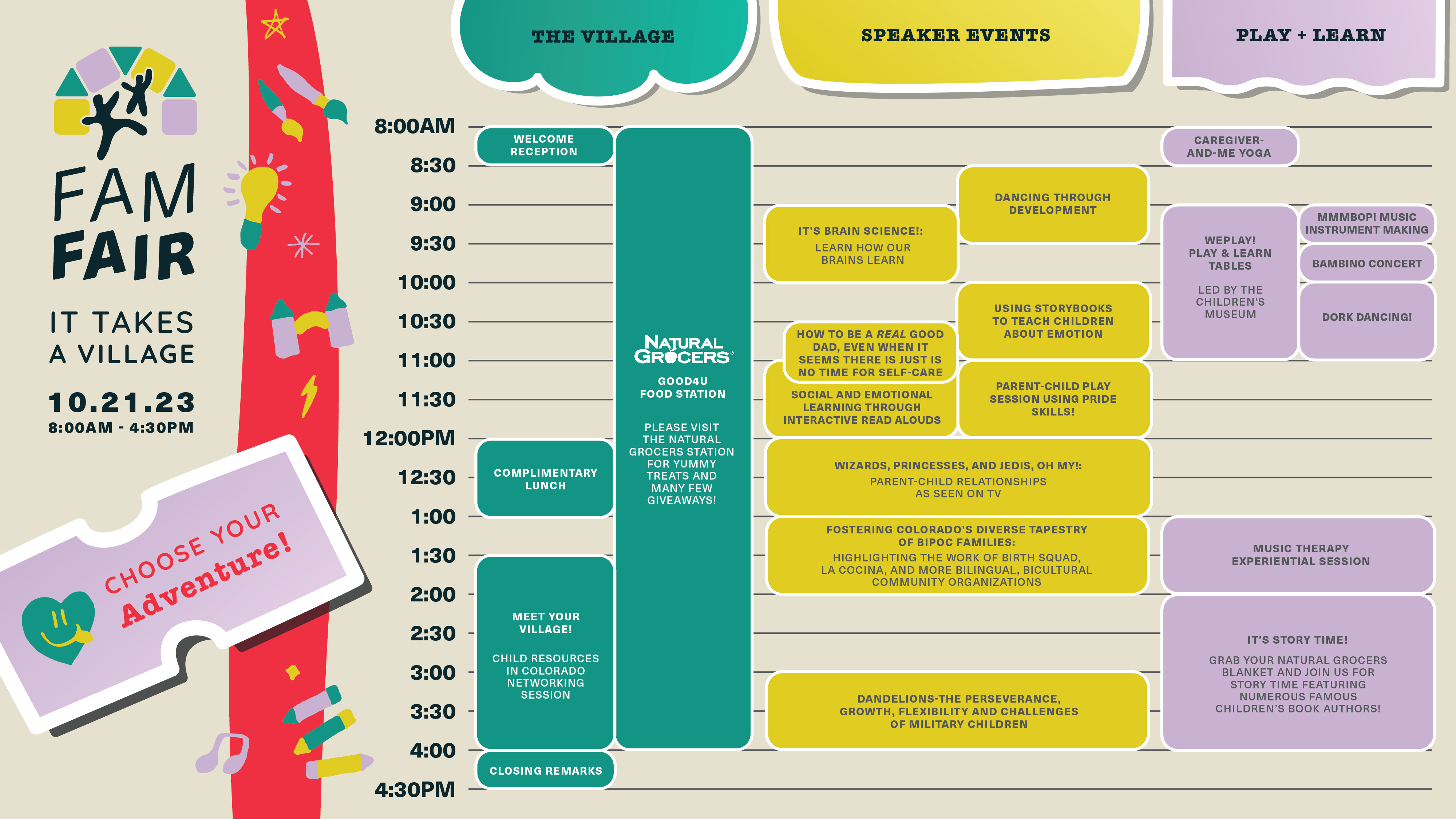 famfair schedule