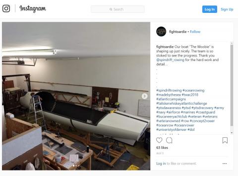 Fight Oar Die Instagram