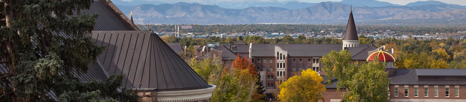 scenic autumn campus